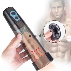 Masturbators Male Masturbation Massager Penis Traciser Trainer Vuxen Products Aircraft Cup Sex Toy X0926