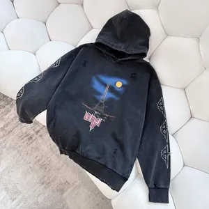 Erkekler Artı Boyut Hoodies Sweatshirt Sonbahar / Kış 20222cquard Örgü Makinesi E Özel Jnlarged Detay Crew Boyun Pamuk M48T