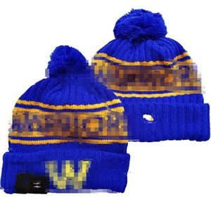 Warriors Beanies Golden State American American Team Team Patch Winter Wool Sport Sport Caps A13