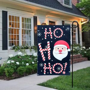 Christmas Decorations Christmas Garden Flag Merry Christmas Decorations for Home Christmas Ornaments Banner Xmas Gift Year 2024 Navidad Natal 230927