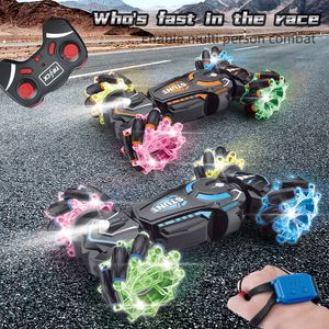 Electric Remote Control Toy 4WD RC CAR Electric High Speed ​​Offroad Drift Remotes Controls Stunt Car 2.4G Wireless Gest Sensor Lights Music