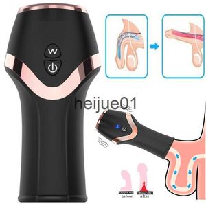 Masturbadores Novo 12 Frequência Auto Chupar Brinquedos Adultos Vibrador Glande Penis Treinamento USB Carga Masturbação Dispositivo Erótico Brinquedos Sexuais para Homens Masculino X0926