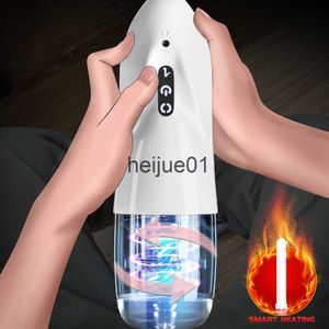 Masturbators Automatic Rotation Male Masturbator Cup Sex Machines Silicone Vagina Real Pussy Blowjob Pocket Adult Masturbation Toys for Men x0926