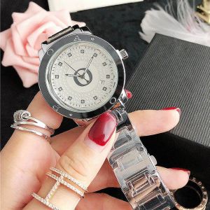2023 New Fashion Brand Watches Women Girl Crystal Style Steel Metal Band Quartz Wrist Watch Hot Sale free shipping designer