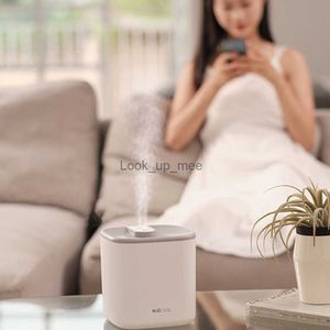 Humidifiers The New Double Spray Humidifier Large Fog Volume Household Water Replenishment Humidification Office 3 Liters Silent Air Sprayer YQ230927