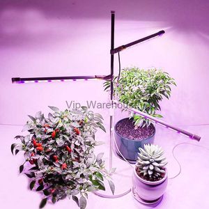 Grow Lights LED Grow Light for Indoor Plants Red Blue 4000K Full Spectrum Plant Growing Lamp with Timmer for Hydroponic Flower Seedling Herb YQ230927