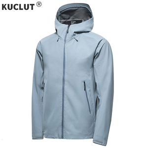 Outdoor-Jacken Hoodies Qualität Marke Designer Männer Hard Shell Taktische Jacke Herbst Druck Kleber Full Zip Wasserdichte Kapuze Wandern Safari Mantel 230926