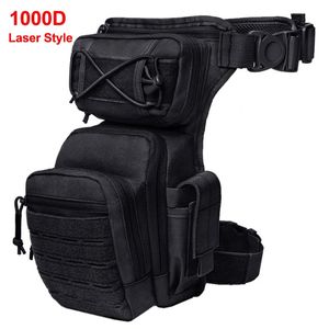 Mochila Saco de Perna Saco de Cintura Utilitário Pacote Bolsa Masculino Hip Motocicleta Equitação Leggings Coxa Sacos Tactical Combate Fanny Pack 230927