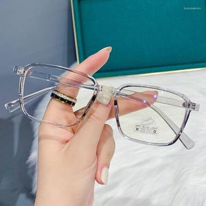 Sonnenbrille Mode Männer Hyperopie Brille Luxus Designer TR Quadratischen Rahmen Frauen Lesen Brillen Optische Weitsichtige Brillen Dioptrien