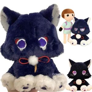 Peluş Bebekler Genshin Oyun Anime Figür Bebek Kalıplı Kedi Peluş Oyuncak Etki Gezinti Pet Scaramouche Cat Oyuncak Cosplay Maskot Bebek Hediye Çocuklar için 230927