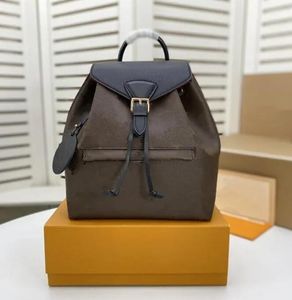 Designväska michael ryggsäck axelpåsar bär på ryggsäckar tygväska bum väska pochette koppling handväska skolväskor resväska fanny pack brun blomma pack väska
