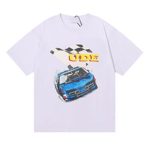 特大のTシャツプレーン米国サイズのシャツメンズファッションデザイナーレディスTシャツクルー首短袖