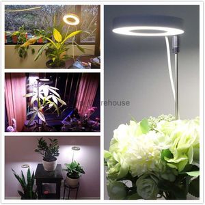 Grow Lights Timer LED Growing Light Full Spectrum Vegetables Indoor Plants USB Ring Phytolamp Halo Light Dimmable Sunlight for Succulent YQ230927