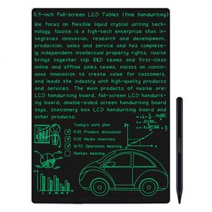 Oyuncakları Öğrenme 11.5 inç Tam Ekran Süper Fine El Yazısı LCD Yazma Tablet Elektronik Çizim Tahtası Çocuklar Graffiti Boyama Memo Öğren Pedleri 230926