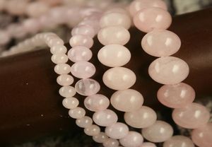 8mm Round Pink Quartz Stone Spacer Beads Natural Stone DIY Loose Beads For Jewelry Making Strand 15quot Whole 4mm 6mm 8mm 17052060