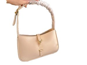 Bag Lady 2023 neue modische One-Shoulder-Handtasche aus echtem Leder mit schräger Kette