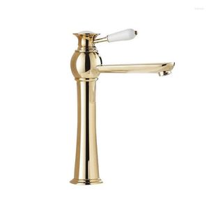 Ball Caps Basin Faucet Bathroom High Quality Ceramic Grip European Simple