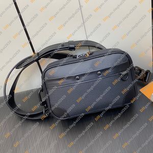 Мужские дизайнерские сумки Nano Alpha Bag Messenger Bag СУМКА СУМБА СУМБА СУМКА ПЕРЕЧА