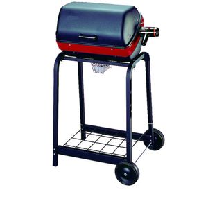 200sq. Inch Electric Cart Grill med trådhylla Electric Outdoor Picnics Oven Cooking Appliances