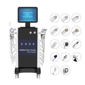 Najnowsze 15 w 1 Hydra Dermabrazion Machine pielęgnacja skóry piękno Aqua Peeling twarz Podniesienie skóry zacieśnianie małych bąbelków Tlenowe urządzenie do wybielania twarzy