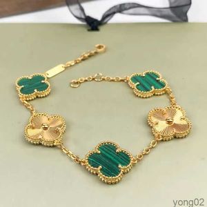 Luksusowy projektant łańcucha linków Bransoletka czteroletowa Cleef Clover Clover Fashion 18k złota bransoletki Biżuteria U6 16xw9 3cisl