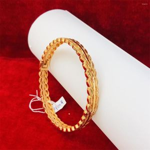 Элегантный Дубайский позолоченный качественный браслет для женщин, роскошный дизайнерский медный африканский свадебный браслет, ювелирные изделия