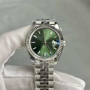 Hareket İzle Rolaxes Bayanlar 2236 Mekanik Hareket 31 mm 904L İnce Çelik Safir Kristal Cam Beş Zincir Fabrika Eklemleri Su Geçirmez L