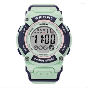 Zegarki elektroniczne dla chłopców i dziewcząt sportowe Windwatches Waterproof Waterproof wielofunkcyjne