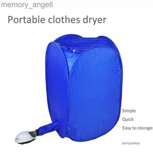 Clothes Drying Machine KD-111 Portable household 30-180 min timing dryers Mini Foldable free installation clothes dryers clothes dry hanger 800W 220V YQ230928