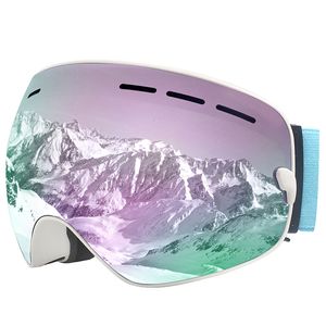 Utomhus Eyewear MaxJuli Ski Goggles utbytbara lins Premium Snow Snowboard för män och kvinnor Skidåkning 230926