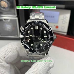 6 Style Mens Watch vs Factory VSF 41mm James Bond 007 Diving Series Luminova Watches 904L Super Quality Cal 8800 Movement Mechanic177b