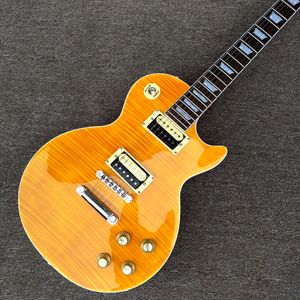 Chitarra elettrica classica con firma slash custom shop, chitarra LP standard