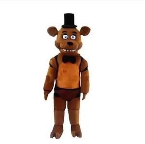 Promocyjny Five Nights Fu Mascot Costume Ręcznie robione garnitury imprezowe stroje