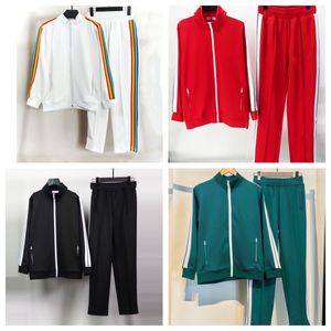 Herrkvinnor Tracksuit Designer Hoodie Sportswear Jackets and Sport Pants Set Dragkedja Mashion Bomull Sweatshirts Luften Män spår Svettrockar Lång ärm