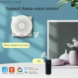 Alarm systems Tuya Wifi GSM Wireless Siren Simply Safe Alarm System for Home Security Office with door and pir detector YQ230927