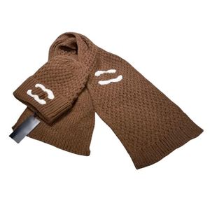 Designer Brands Winter Scarf and Hat Set Pure Cotton Cashmere Knitting Complete Set