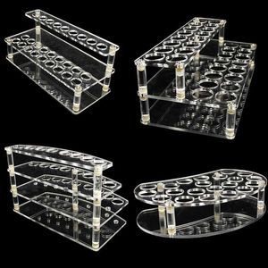 Electronics Acrylic Display Stands Racks Battery Showcase Shelf Holder for Pen Batteries