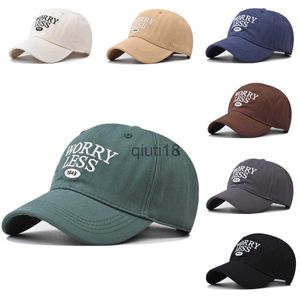 Ball Caps 7 Colors Embroidered Youth Vintage Washed Cotton Baseball Cap Men Women Outdoor Autumn Summer Casual x0927