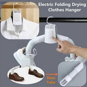 Clothes Drying Machine WANYNG Portable Electric Clothes Drying Rack Dryer Hanger Folding Travel Laundry Shoes US YQ230927