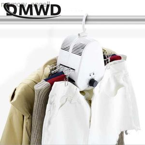 Clothes Drying Machine Electric Cloth Dryer Shoes Baby Clothes Drying Hanger Folding Travel Outdoor Laundry Air Heating Rack Warmer Holder EU US Plug YQ230927