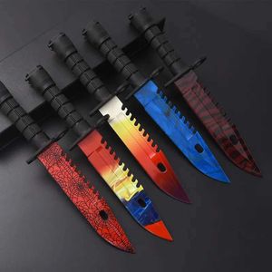 Faca novo modelo de plástico limitado faca jogo periférico baioneta artesanato brinquedo treinamento coleção não é cortado mbfl