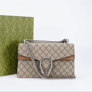 Designer Bags Classic Messenger Handbag Messenger Bag Suede Fashion Shekou Buckle Belt Leather Chain Bag Hög kvalitet