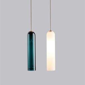 Pendelleuchten Moderne Pendelleuchte LED Glas Nordic Hängeleuchten Suspension Kreatives Wohnzimmer Nachttisch Schlafzimmer Innen Cha2557