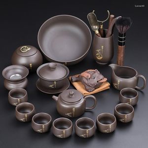 Teaware Sets Travel Luxury Matcha Tea Set Ceramic Modern Chinese Japanese Traditional Design Zestaw Do Herbaty Accessories