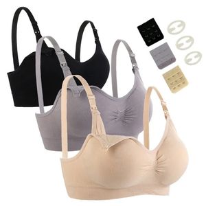 임산부는 3X Sleepingnursingbra 모유 수유 모유 수유 BRALETTE SLEATENTY BRA 지원 클립 다운 브래지어 임신 230927