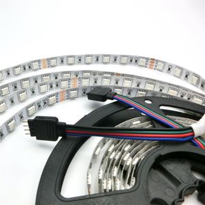 5M 24V LED Strip 5050 300led IP20 غير مقاوم للإضاءة مرنة مضادة للماء الشريط الشريط في الهواء الطلق تزيين LED