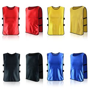 Other Sporting Goods 1Pcs 45*66cm Adults Men Football Vest Soccer Pinnies Jerseys Quick Drying Basketball Running Vest Youth Practice Training Bibs 230927