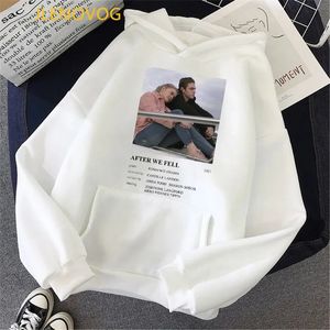 Kadın Hoodies Sweatshirts Film Garfik Baskı Tshirt Seks Hoodie Kadın Giyim Uzun Kollu Sweatshirt 90'lar Top 230927