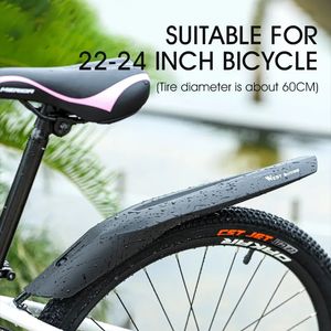 Bike Fender WEST BIKING Bicycle Fenders Bike Mudguard Mountain Bike Wings Mud Guard Front Rear Fender Wheel Rainplate Bike Accessories 230928