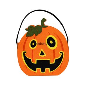 Totes Halloween Portable Pumpkin Bag Candy Bag Bag Childras Portable Sugar Bag01blieberryes